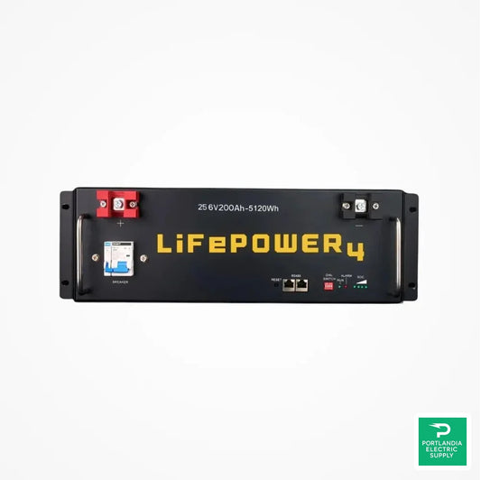 EG4 Electronics LifePower4 V1 24V 200AH Server Rack Battery - EG4LP24V200AV1