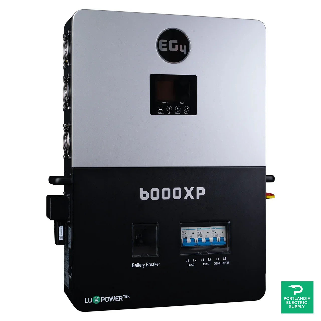EG4 Electronics 6000XP 8000W PV Input 6kW Output 480V VOC Input 48V 120/240V Split Phase All-In-One Off-Grid Solar Inverter