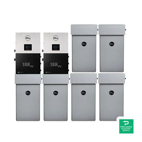 EG4 Electronics 2 x 18kPv + 6 x EG4 Electronics PowerPro 85.8kWh Capacity Energy Storage System