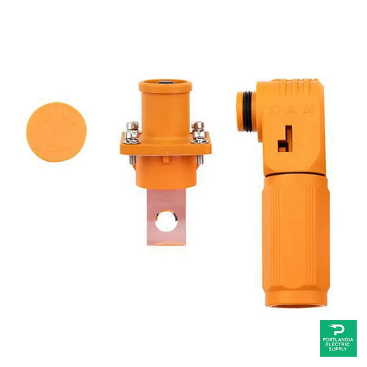 EG4 Electronics WallMount AllWeather Battery Connector-Orange