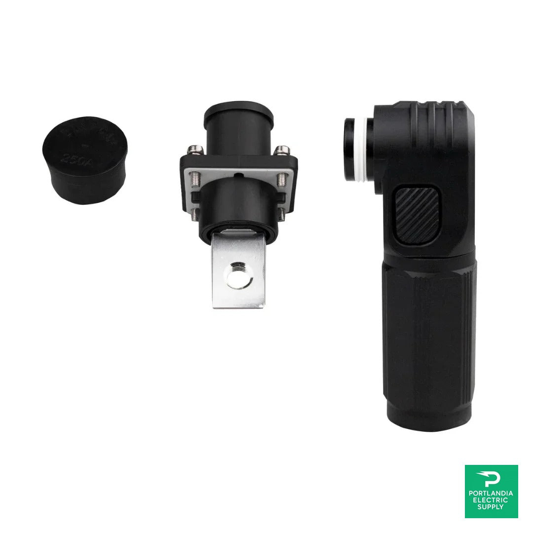 EG4 Electronics WallMount AllWeather Battery Connector-Black