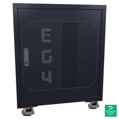 EG4 3-Slot Battery Rack â€“ Heavy-Duty Indoor Cabinet with 300A Busbars