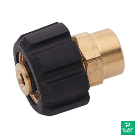 Generac Female Metric x 1/4" FPT Adapter