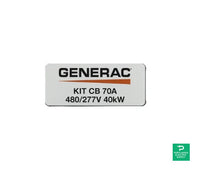 Generac KIT CB 70A 3-POLE 480/277V 40KW