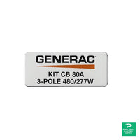 Generac KIT CB 80A 3-POLE 480/277V 40kW