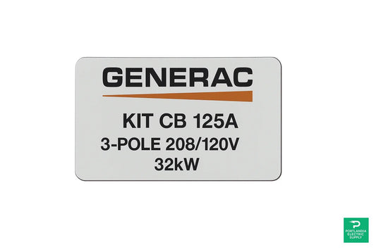 Generac KIT CB 125A 3-POLE 208/120V 32kW