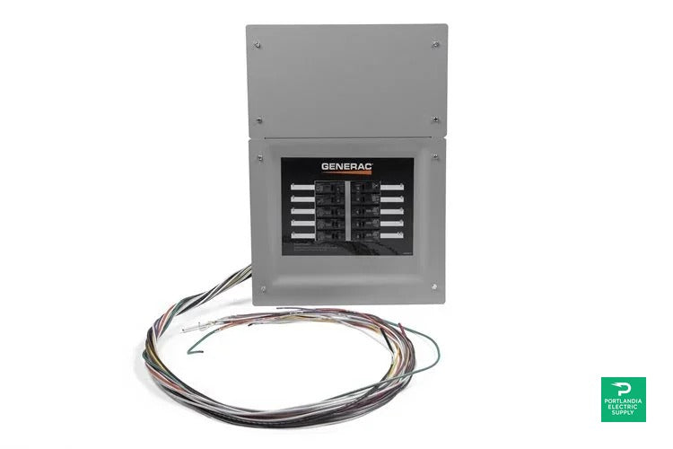Generac 10-circuit 50 Amp Load Center ATS - NEMA 1 CUL- No Whip