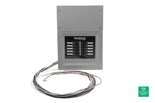 Generac 10-circuit 50 Amp Load Center ATS - NEMA 1 CUL- No Whip