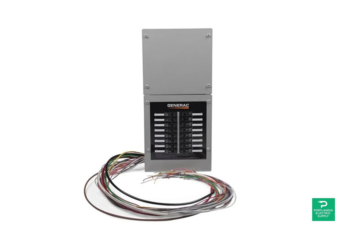Generac 16-circuit 100 Amp Load Center ATS - NEMA 1 CUL- No Whip