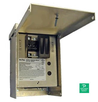Generac 30 Amp 125/250V single circuit transfer switch NEMA 3R - 6377