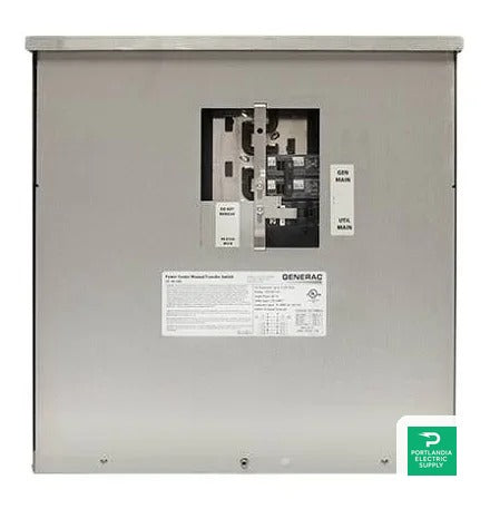 Generac 7.5kW outdoor svc entr pwr ctr, 30A gen main, 200A util