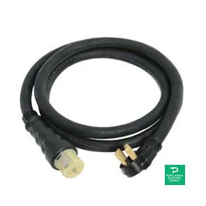 Generac 50 ft. 50 Amp generator cord with NEMA 1450 male and locking CS6364 female - 6390
