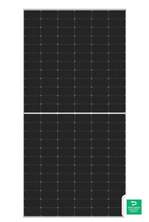 LONGi 540W Solar Panel 144 Cell Bifacial LR5-72HBD-540M Clearance — front view