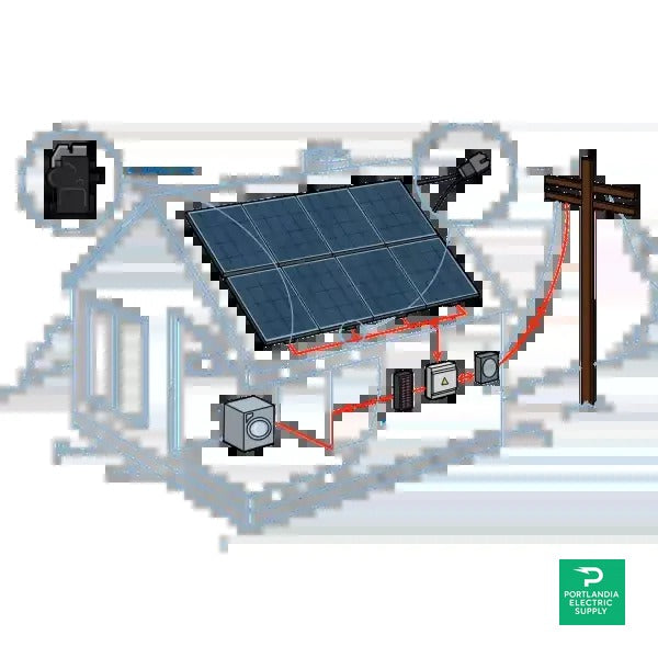 4 kW Roof-Top Grid-Tie System with Microinverters