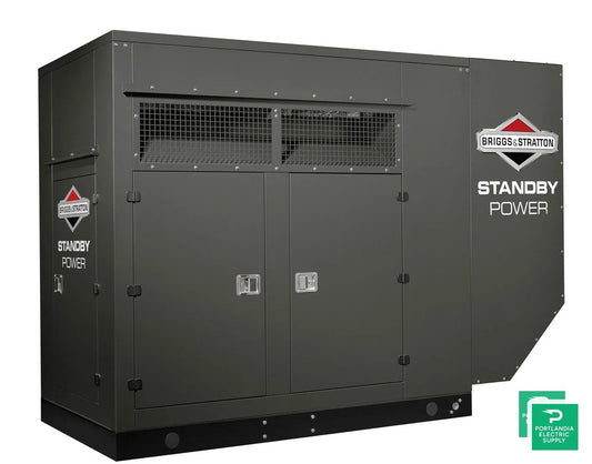Briggs and Stratton 100kW Standby Generator - 120/240V, 500A Breaker, Block heater and Battery charger included - 080010