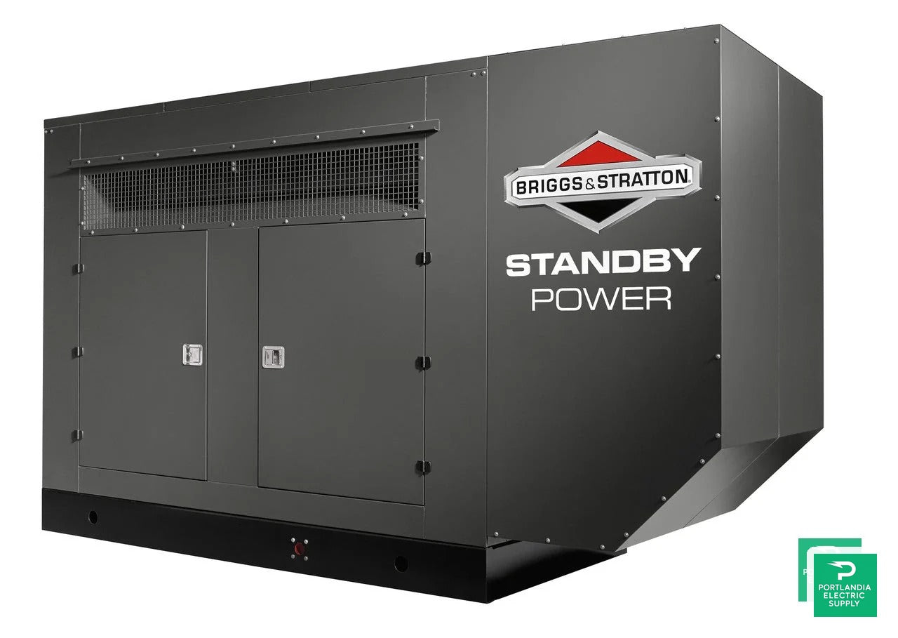 Briggs and Stratton 200kW Standby Generator - 277/480V, 350A Breaker, Block heater and Battery charger included - 080028