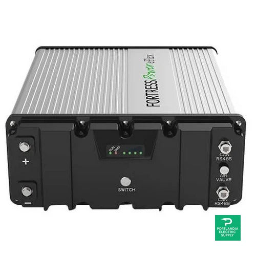 Fortress Power LFP battery 105 AH 5.4kWh total capacity max. 10 year warranty A14 Wall mount bracket included - eFlex 5.4 kWh