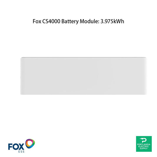 FoxESS Sub LFP Stakable Batteries with full capacity 3.975kWh - CS4000 ( 30-218-20103-00 )