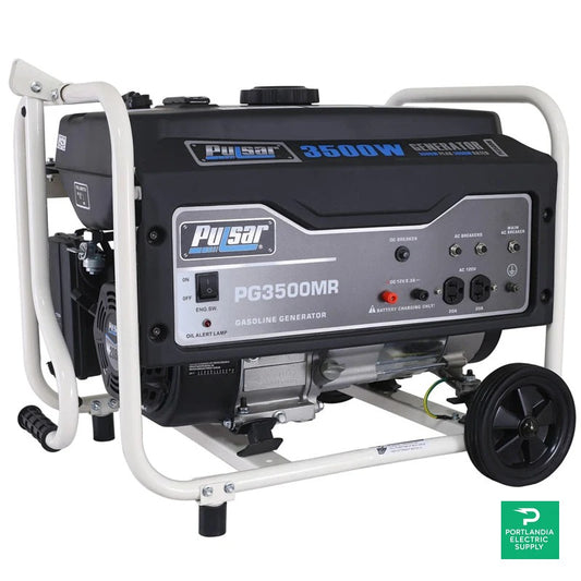 Pulsar Standard Series Gasoline Portable Generator - PG3500MR — front view