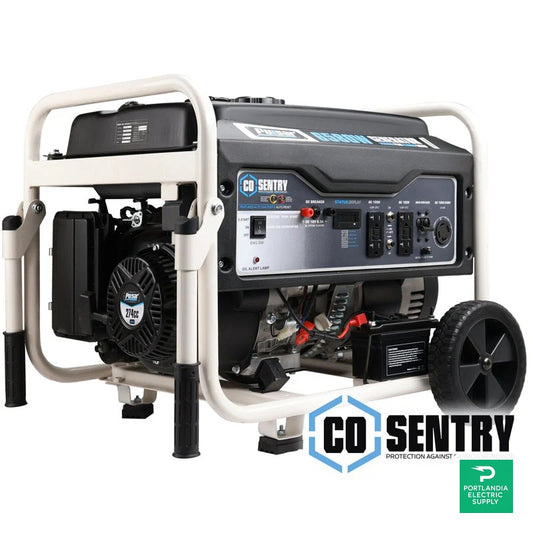 Pulsar CO Sentry Series Portable Generator With Carbon Monoxide Sensor - PG6580ECO — front view
