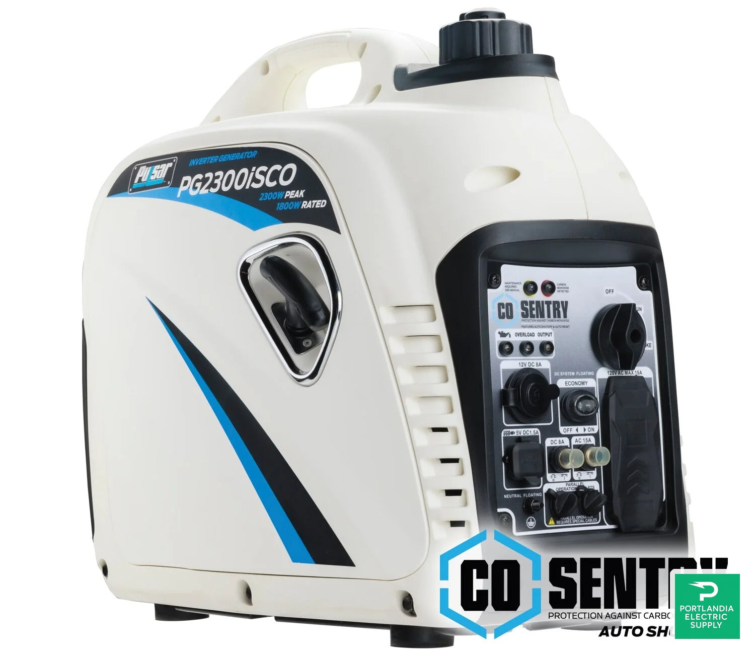 Pulsar Sentry Series Portable Inverter Generators with CO Alert - PG2300ISCO