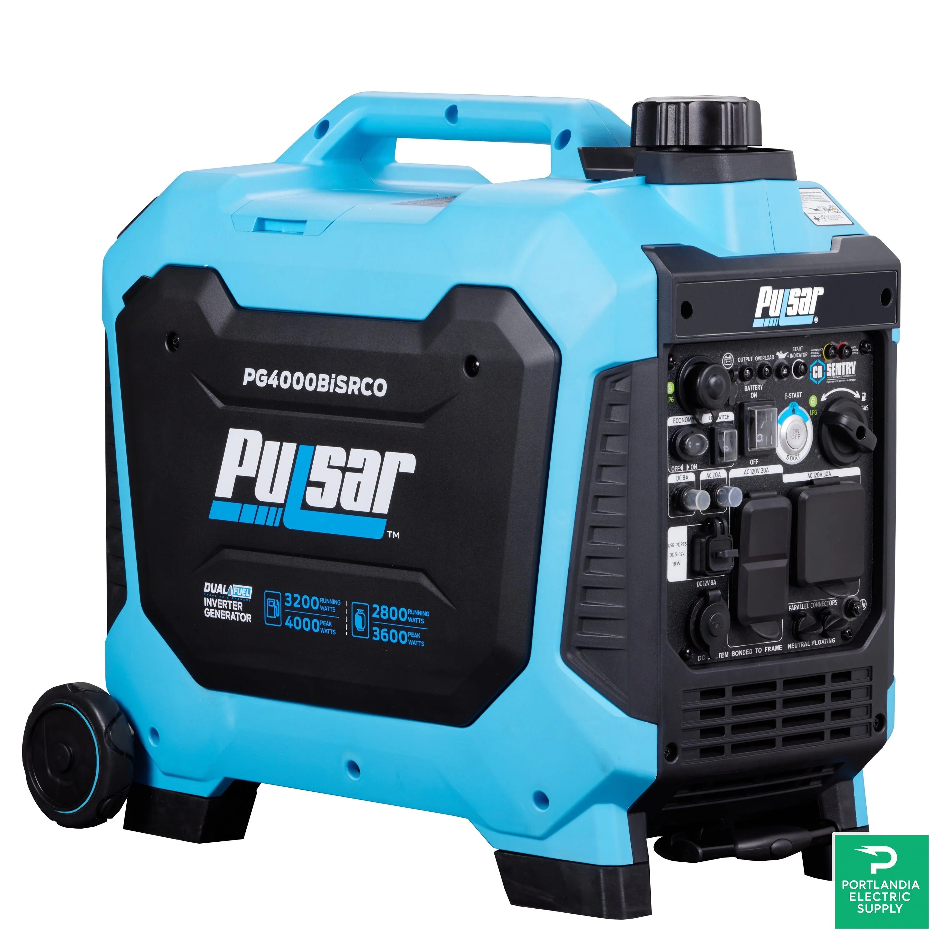 Pulsar Sentry Series Portable Inverter Generators with CO Alert - PG4000BISRCO