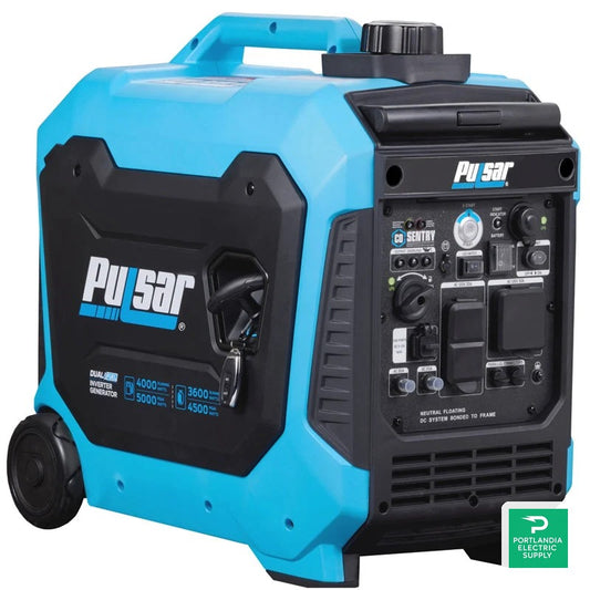Pulsar Sentry Series Portable Inverter Generators with CO Alert - PG5000BiSRCO