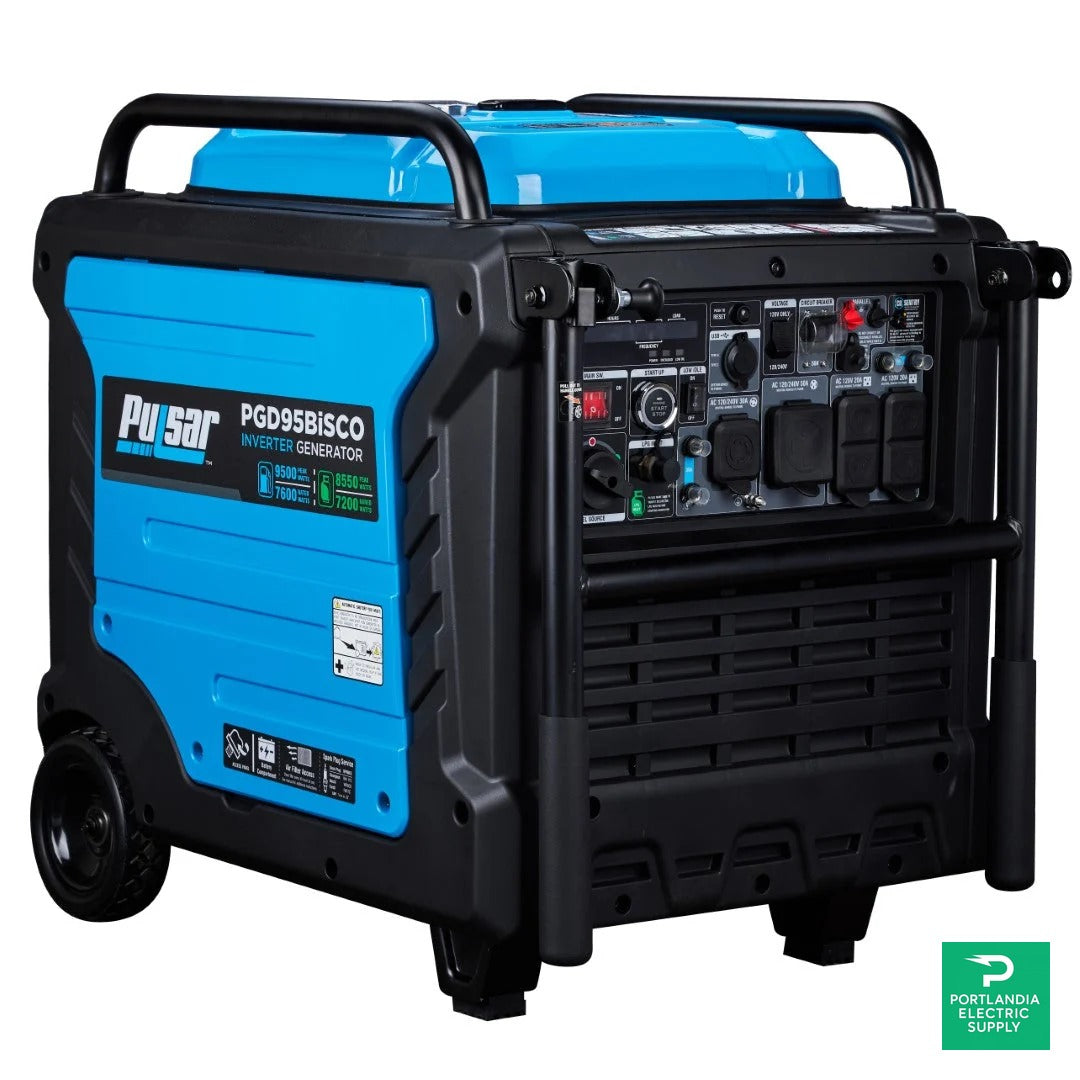 Pulsar Sentry Series Portable Inverter Generators with CO Alert - PGD95BiSCO