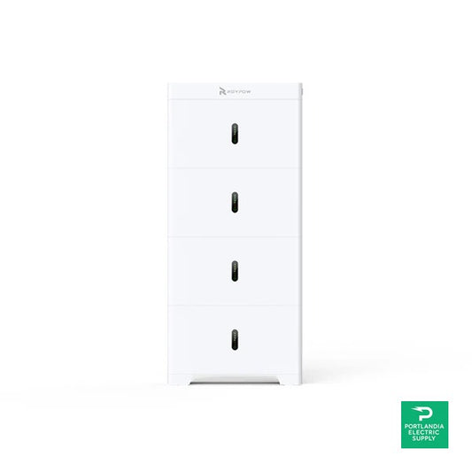 Roypow 10kWhRept A+ low-voltage battery pack of 5.12 kWh x 2 - RBmax5.1L2