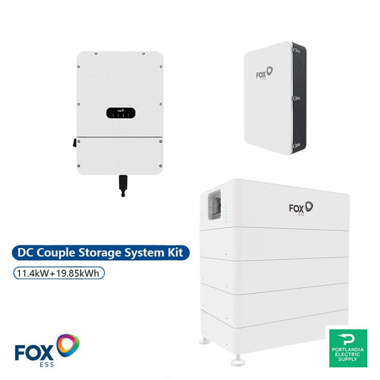 FoxESS 11.4kw inverter+8kWh Batteries+Hub - FoxESS 11.4kw inverter+8kWh Batteries+Hub