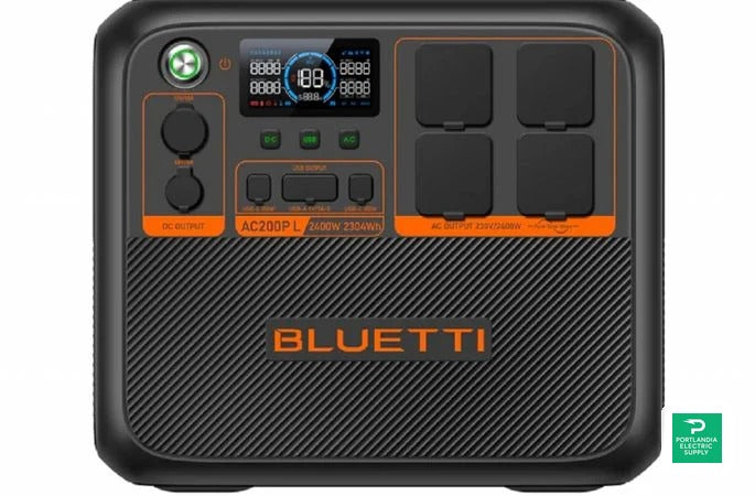 Bluetti AC200PL PORTABLE POWER STATION P-AC200PL-US-GY-BL-010