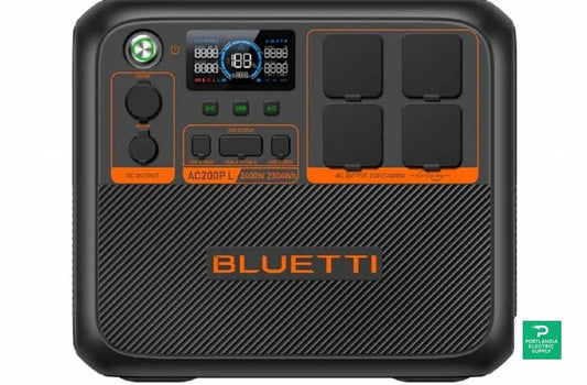 Bluetti AC200PL PORTABLE POWER STATION P-AC200PL-US-GY-BL-010