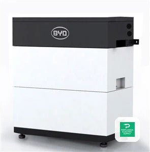 BYD Complete 5.12kWh system consisting of one BU and two B-Plus-H 2.5 battery modules Battery-Box H5.0