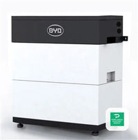 BYD Complete 5.12kWh system consisting of one BU and two B-Plus-H 2.5 battery modules Battery-Box H5.0