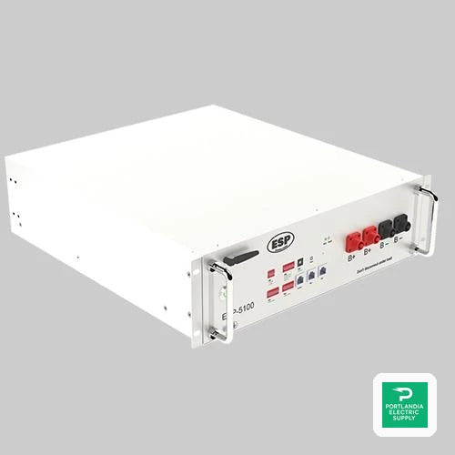 EndurEnergy Systems ESP-R6-E > Battery Rack for up to six ESP-5100 HL 5.12 kWh Batteries