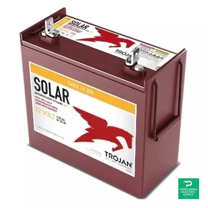 Trojan Solar SAES 12 205 12V AES Battery For Solar & Renewable Energy