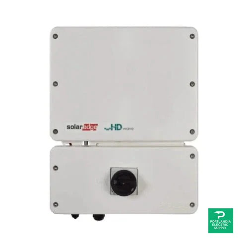 SolarEdge 11.4kW 400VDC 240VAC Single Phase Inverter w/ SetApp HD-Wave Technology RGM & Consumption Meter - SE11400H-US000BNI4