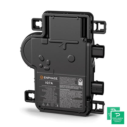 Enphase IQ7A Microinverter - IQ7A-72-2-US — side angle
