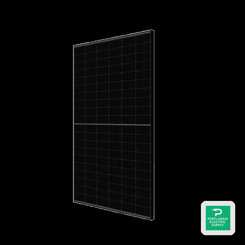SILFAB 370W 120 Half-Cell Mono BLK/BLK 1000V Solar Panel (Pallet of 26 Modules) - SIL-370 HC-Pallet — side angle