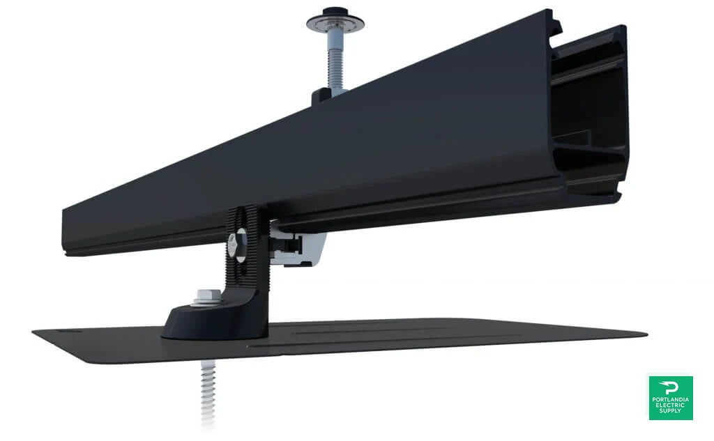 IronRidge Aire 170" (14) Black Rail - AE-A1-170B
