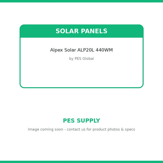 Alpex Solar ALP20L 440WM