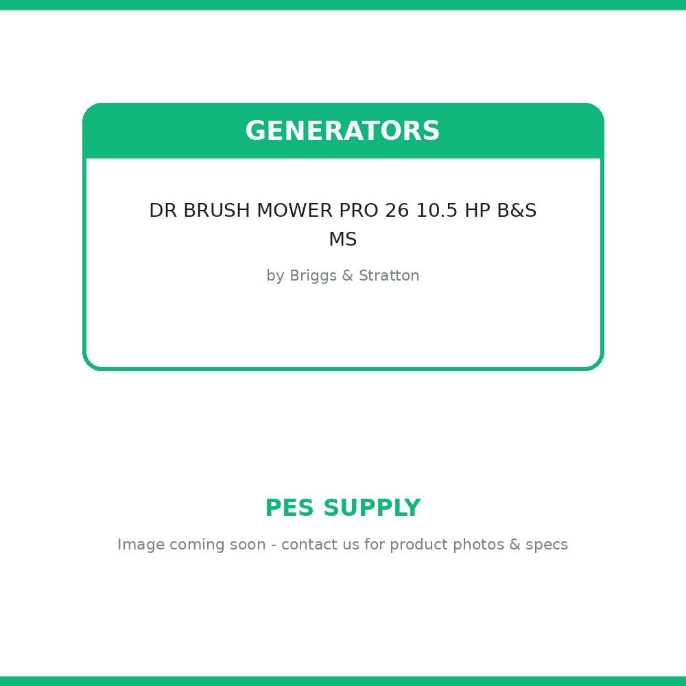 DR BRUSH MOWER PRO 26 10.5 HP B&S MS