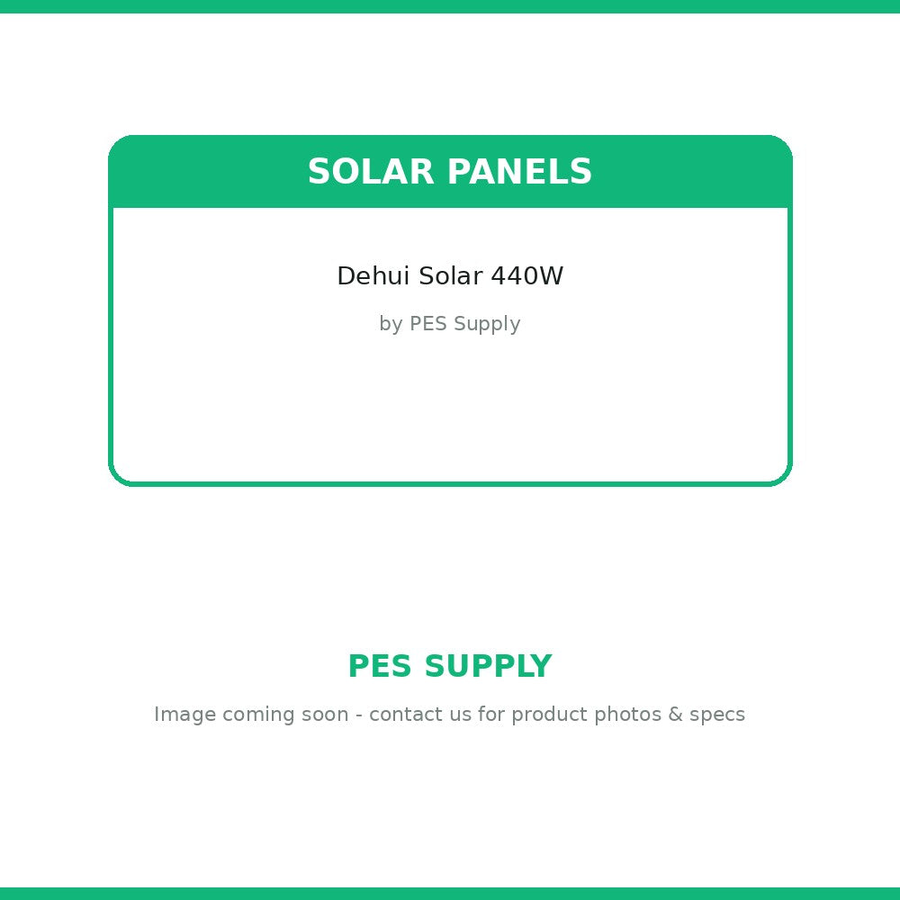 Dehui Solar 440W