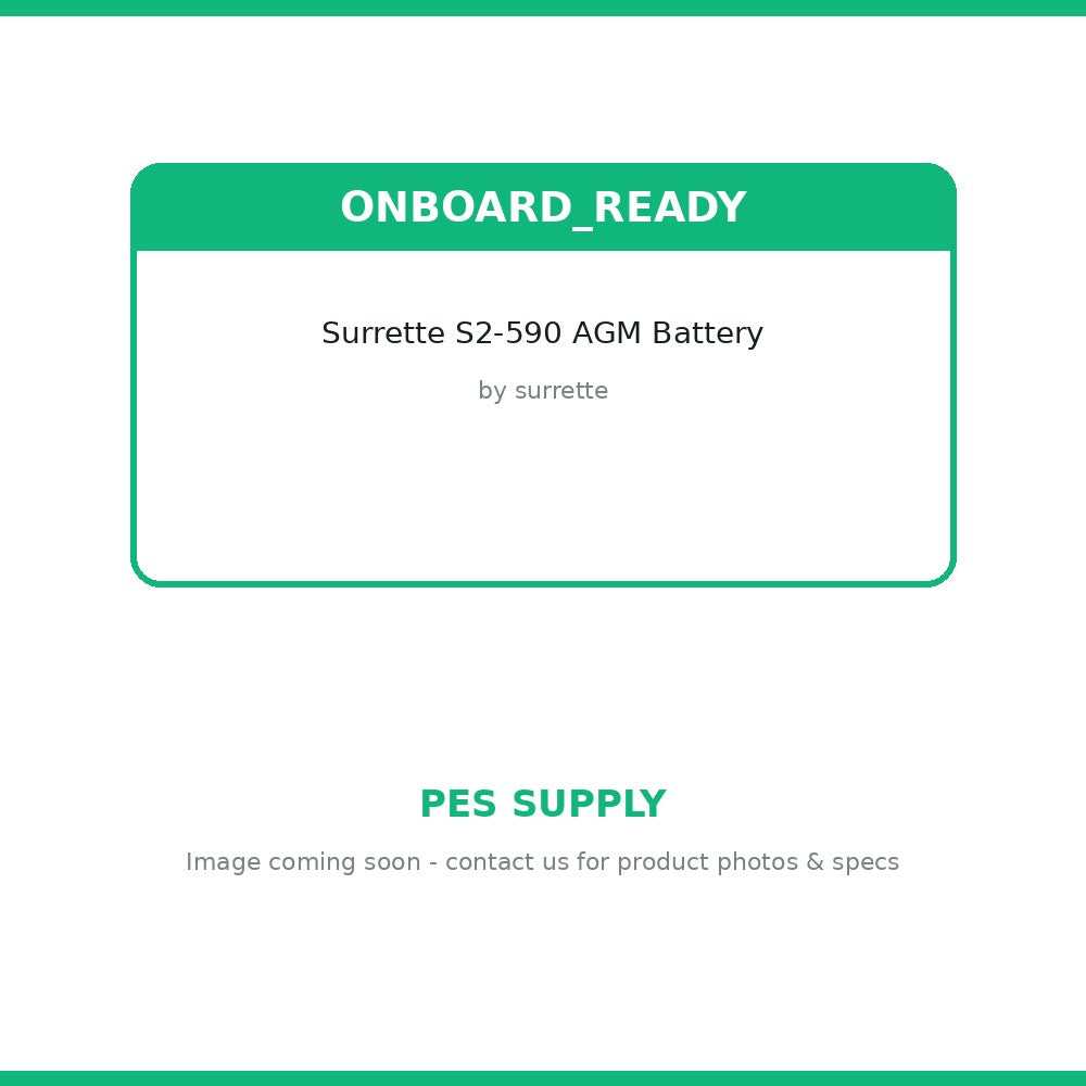 Surrette S2-590 AGM Battery