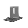 Unirac SolarMount Butyl Deck Mount Mill Finish 004BUTYLM