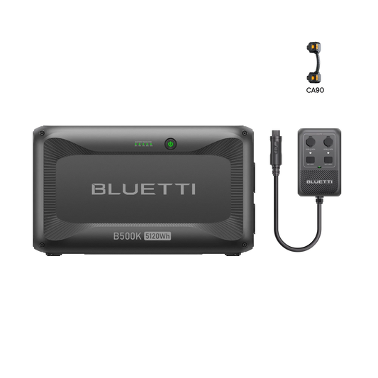 Bluetti B500K LifePO4 Battery + Hub D1 Parallel Kit - Bluetti Solar Bundles