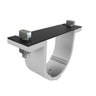 SunModo 2.5" Pipe U-Clamp Kit SMR300 SunTurf CLMP-SMR300-25-SNAP