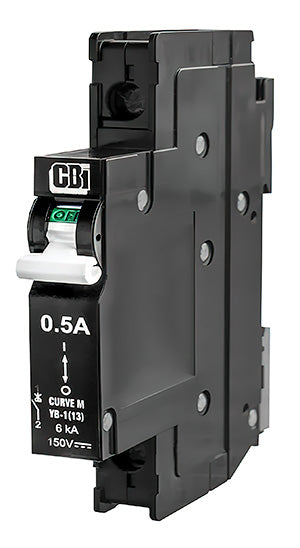 Midnite Solar 10 Amp DIN Rail Breaker 150 VDC MNEPV10-150-1PNP