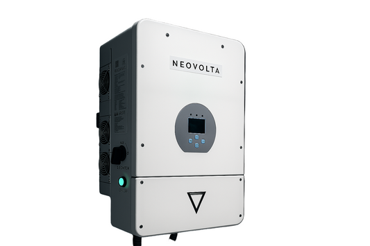 NeoVolta 7.6kW Hybrid Inverter NV7600 Split-Phase 120/240V Battery-Ready Grid-Tie & Backup