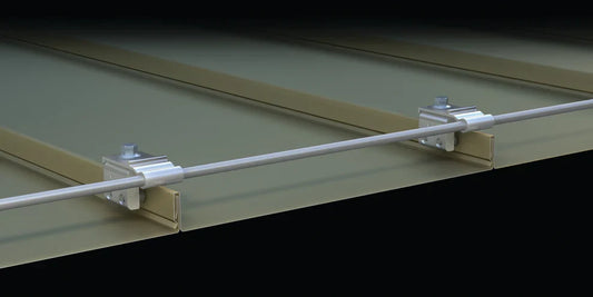 S-5! Solid Round Rod for SnoRail/SnoFence SnoRod 72" Aluminum